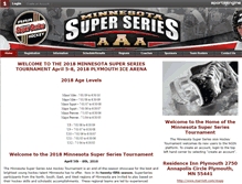 Tablet Screenshot of minnesotasuperseries.com